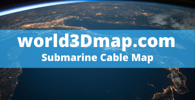 Incredible Submarine Cable Map 3D 2022 World In 3D