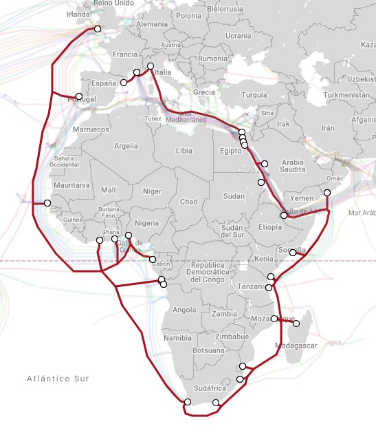 2Africa Undersea Cable