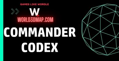 Commander Codex wordle game
