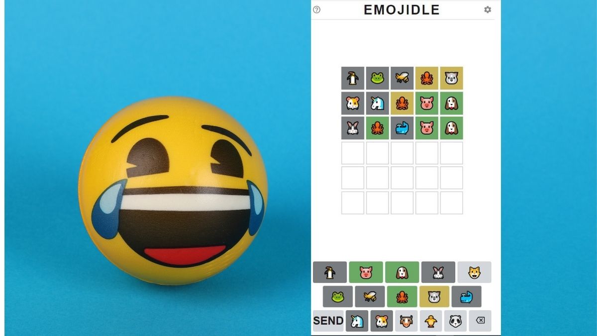 Emojidle wordle game