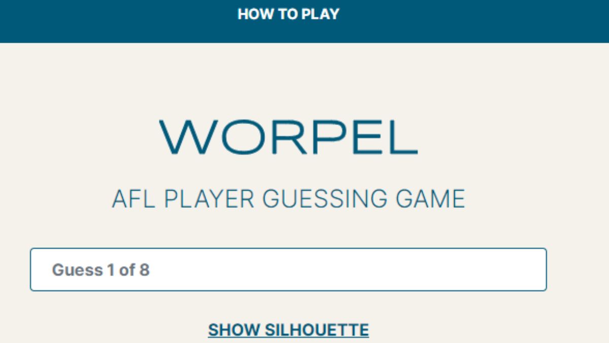 worpel game afl