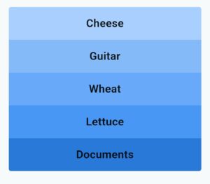 Cheese, Guitar, Wheat, Lettuce, Documents LinkedIn Pinpoint 467