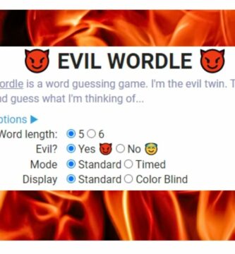 play evil wordle