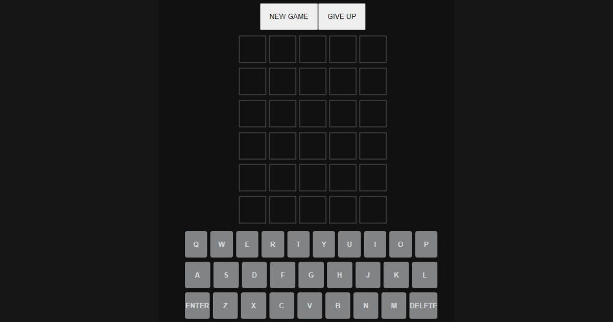 wordle practice game