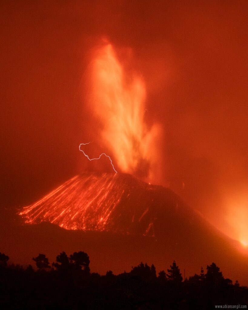Das Ende des Vulkanausbruchs auf La Palma nah