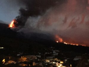 Cómo ver el volcán La Palma