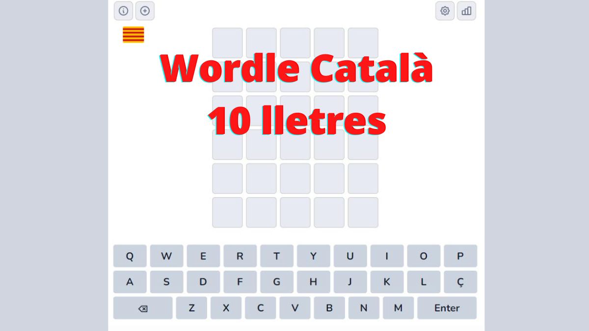 Wordle CAT joc 10 lletres  Endevina la paraula en català  Jocs com el