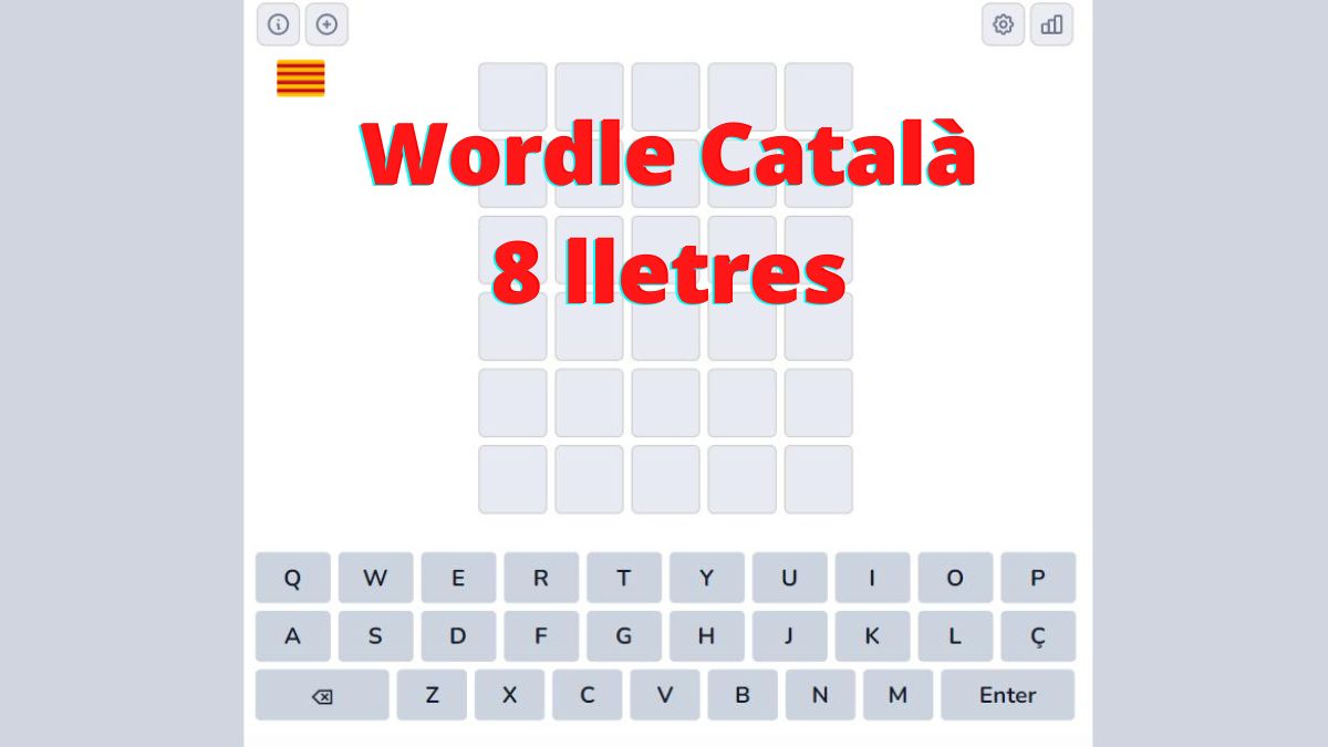 Wordle catala jugar 8 lletres  Endevina wordlecat avui  Jocs com el