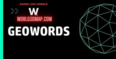 Geowords wordle game