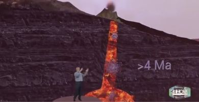 Que hay debajo del Volcán La Palma