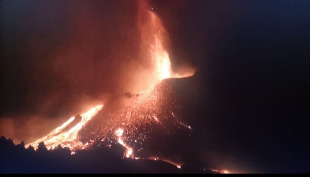 Volcán La Palma - 11 de octubre 2021