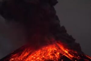 Interactive Map Reventador VOLCANO Ecuador