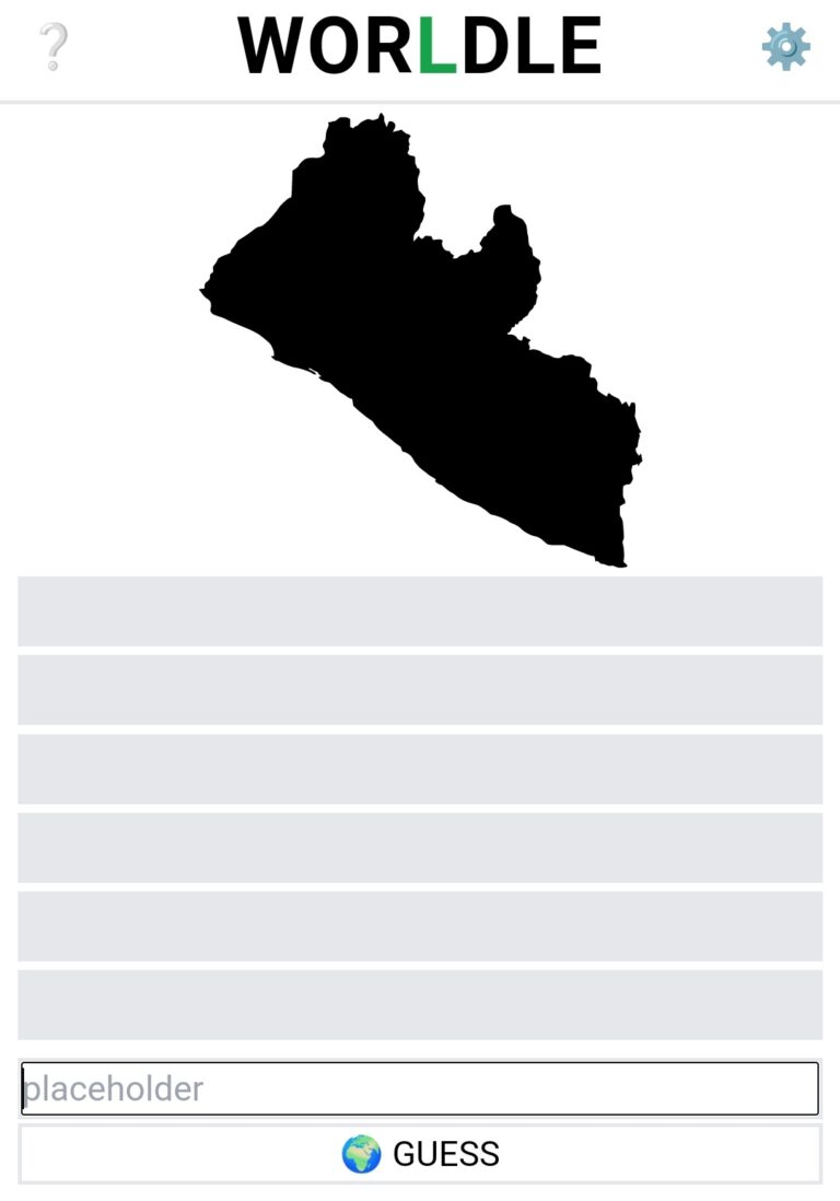 Worldle countries 🕹️ Play and Guess which country