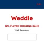 Playing Weddle, the NFL player guessing game! Easy and hard mode #gree