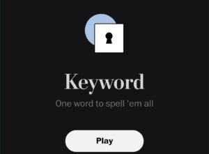 keyword game