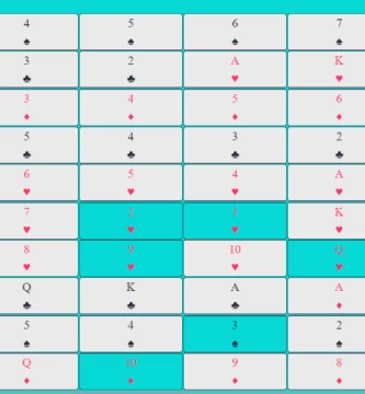 Sequence Game