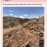 Your password must include the name of this country