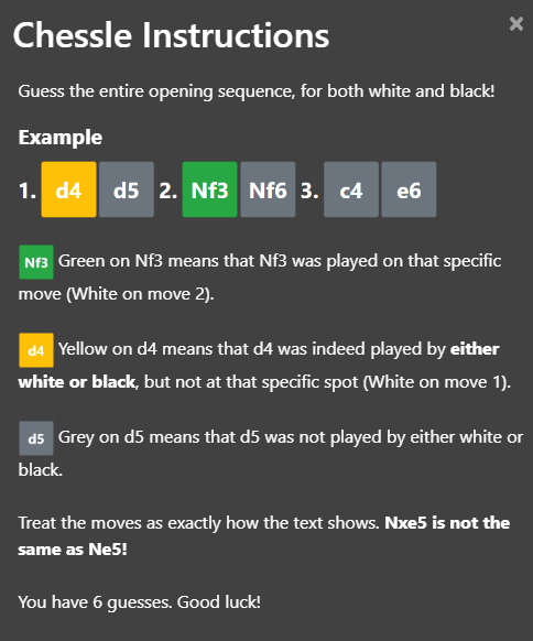 Chessle - Play Chessle On Word Games