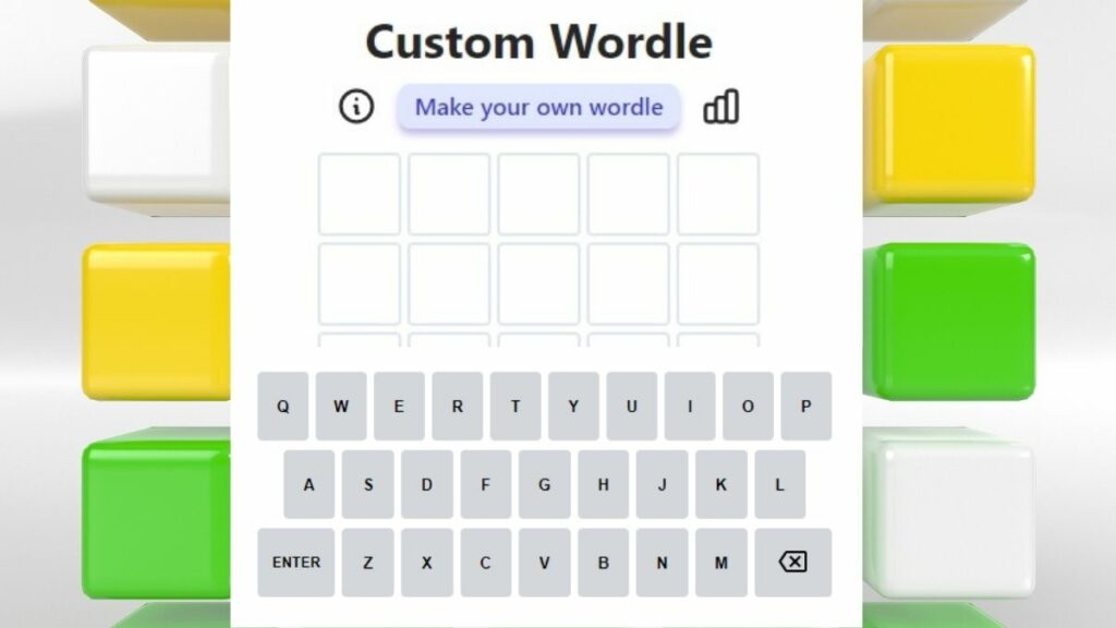 custom wordle