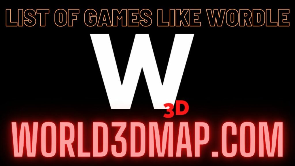 list of games like wordle