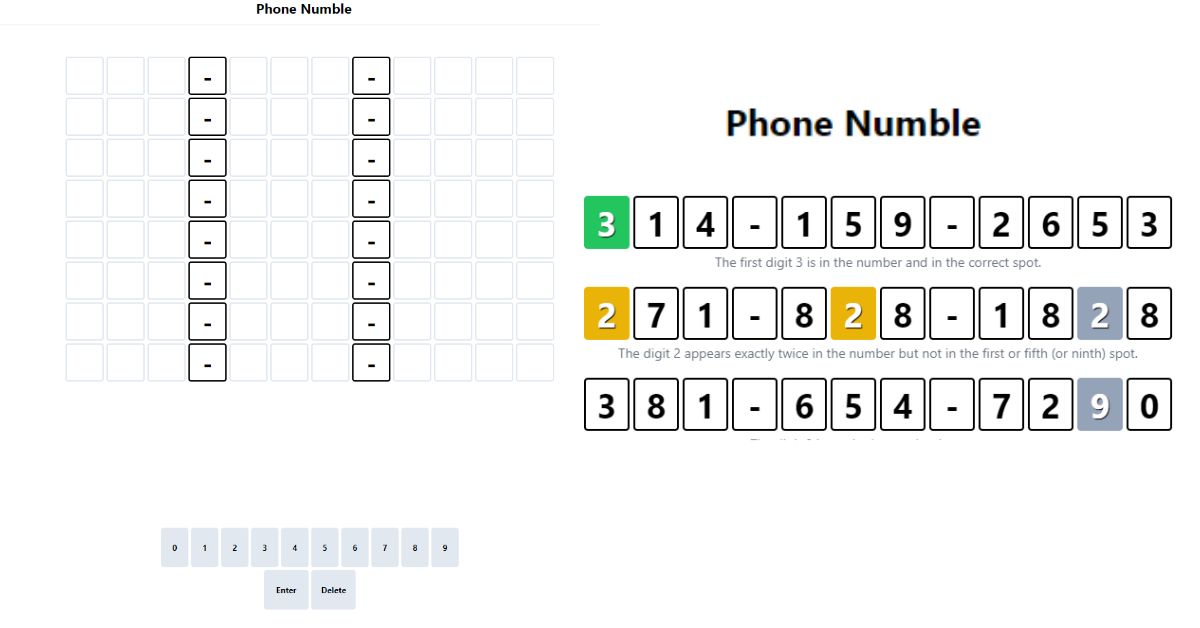 phone-numble-wordle-find-the-secret-number-games-like-wordle