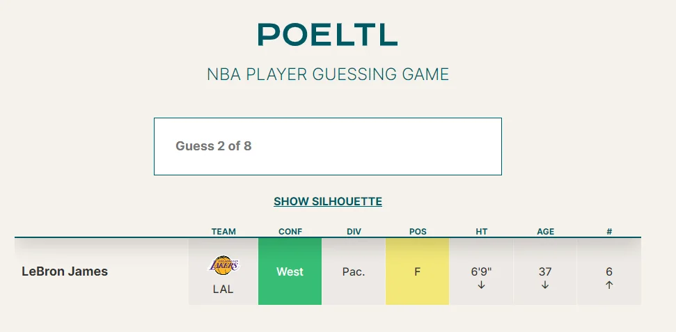 How to play Poeltl: Everything to know about the NBA word-guessing