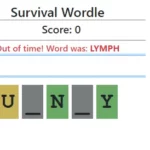 survival wordle game