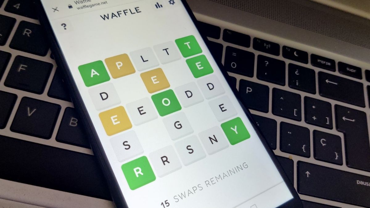 Waffle Game 🕹️ Rearrange the letters