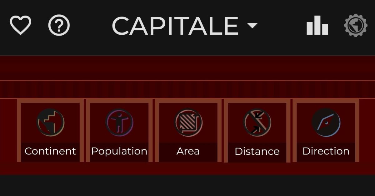 Juego Capitale español 🌎 Wordle de capitales Juegos como wordle