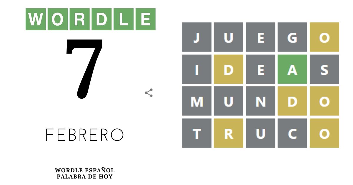 Wordle 7 de febrero