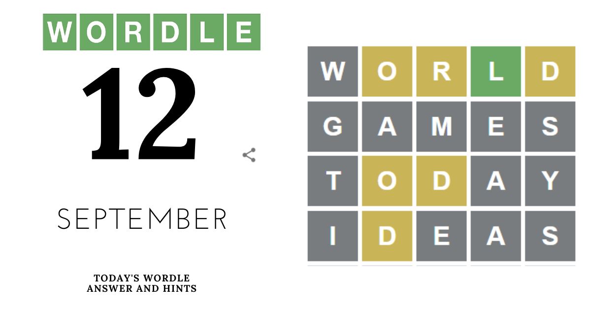 wordle september 12