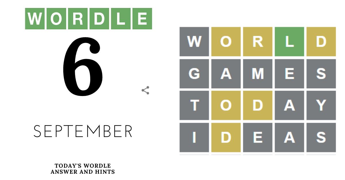 wordle september 6